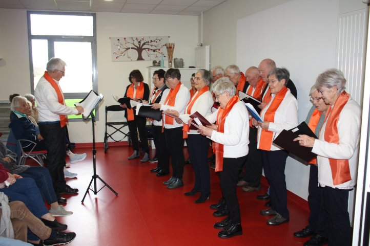 Les chanteurs de l'Amicale en concert